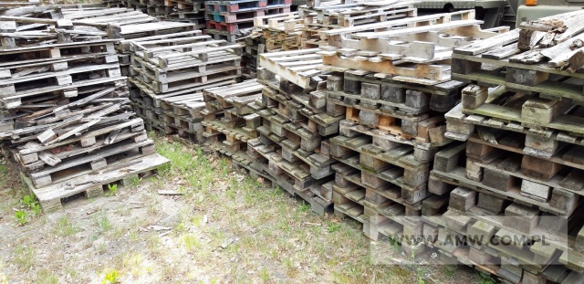 Odpadowe opakowania z drewna (zużyte palety) (kod odpadu 15 01 03) - pakiet o masie 10 940,00 kg 